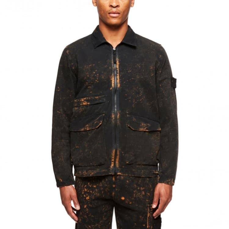 Куртка Stone Island SS22 Black Jacket - изображение 4