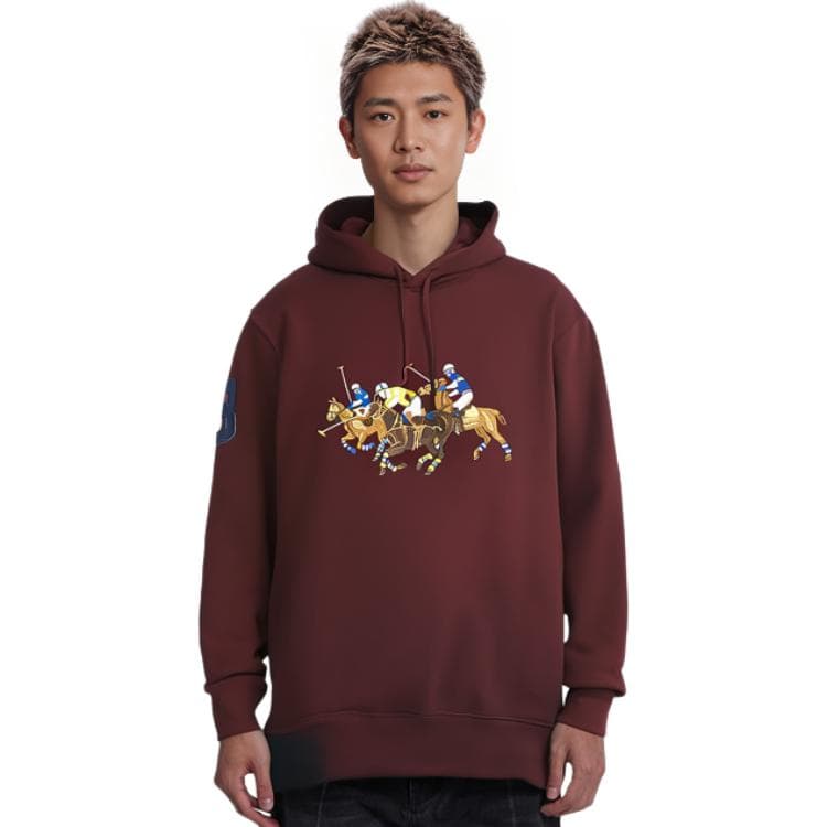 Худи Polo Ralph Lauren Hoodie Burgundy - изображение 6