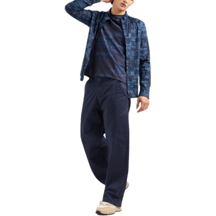 Рубашка ARMANI EXCHANGE SS24 Logo - изображение 4
