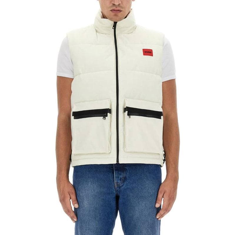 Жилет Hugo Boss Белые Мужские Жилеты - изображение 3