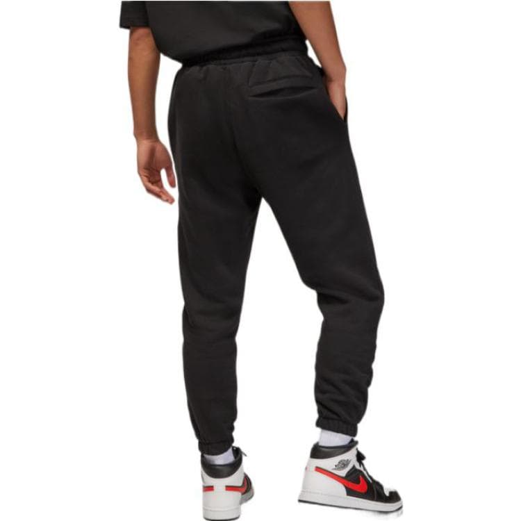 Штаны Jordan Black Logo Embroidered Sweatpants - изображение 3