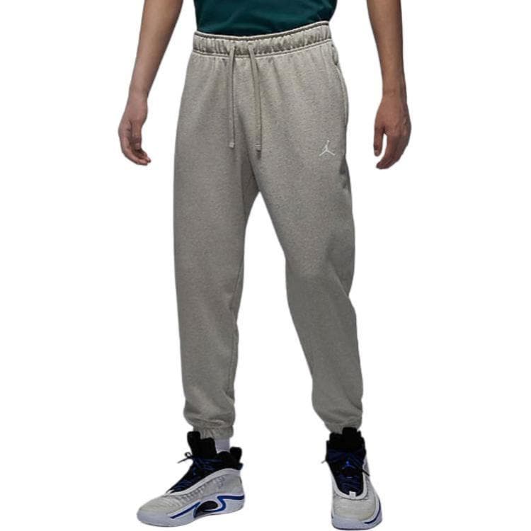 Штаны Jordan Dri-FIT Sport Crossover Мягкие и удобные повседневные быстросохнущие вязаные спортивные брюки мужские серые - изображение 4