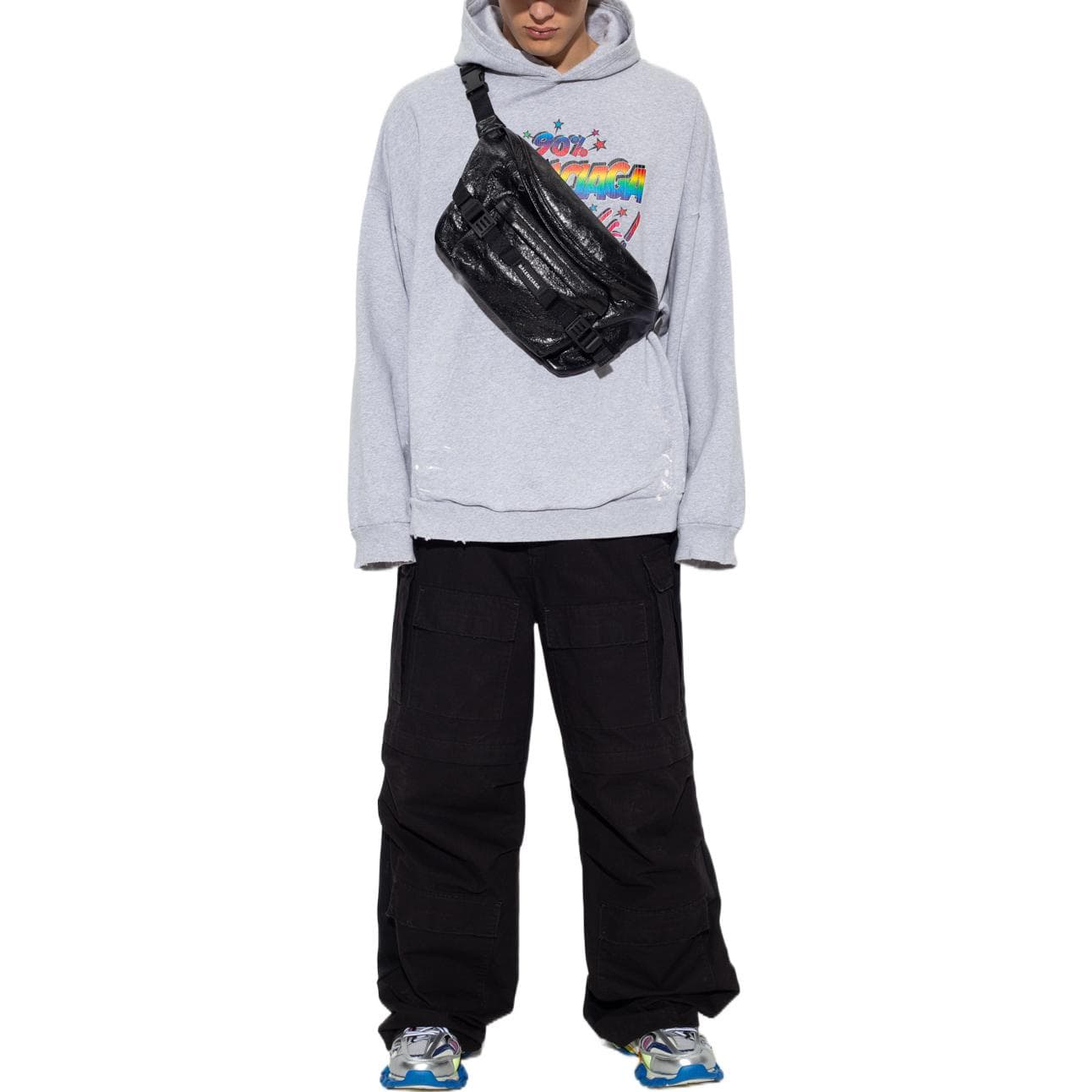 Худи Balenciaga FW22 Logo - изображение 5