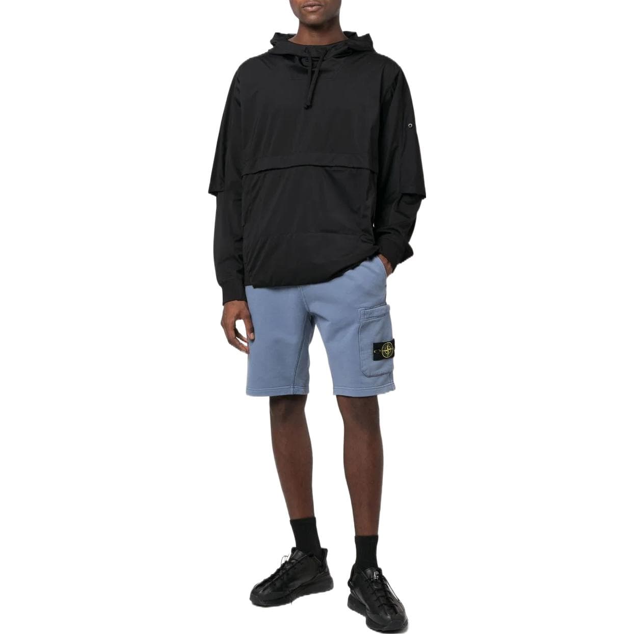 Шорты Stone Island Shorts Blue - изображение 2