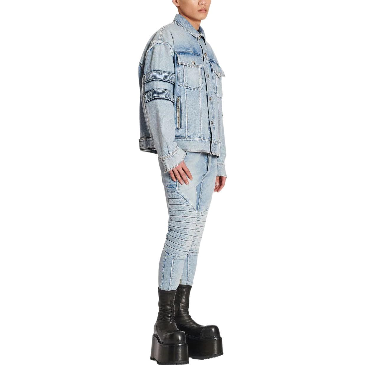 Джинсовая куртка BALMAIN FW22 - изображение 5