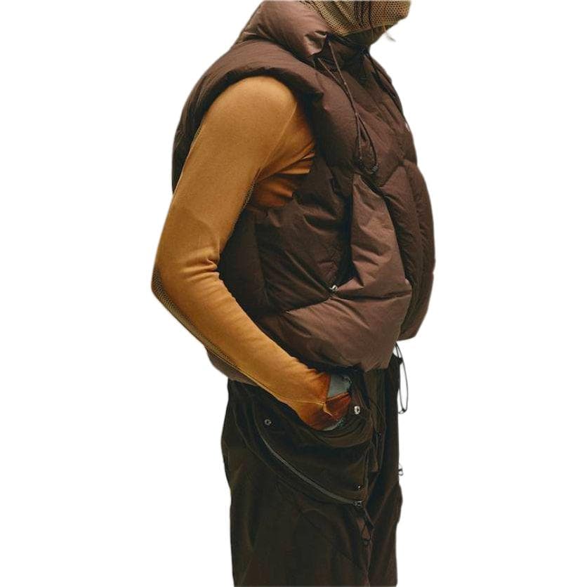 Куртка adidas Originals x HAMCUS FW23 Brown Quilted Vest - изображение 6
