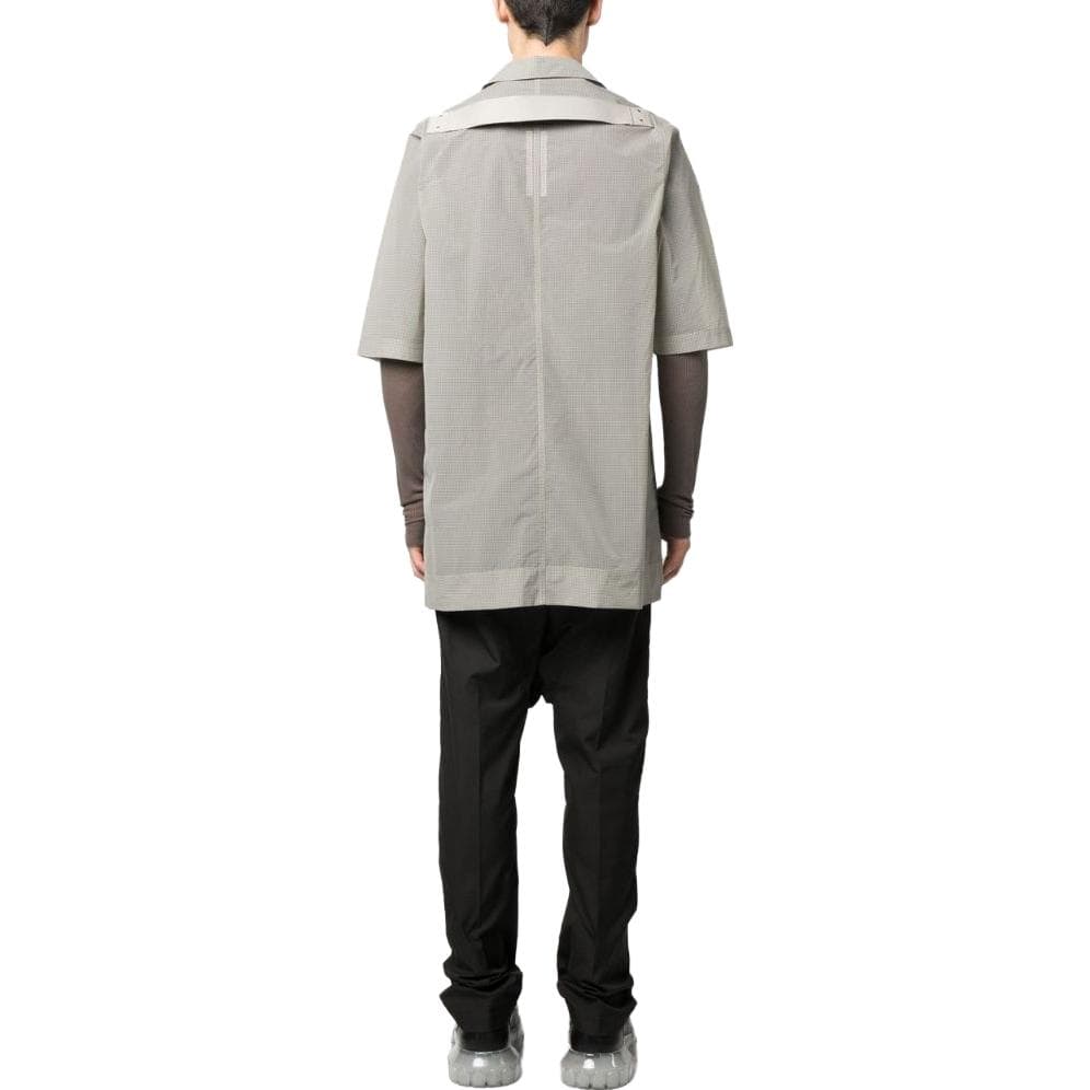 Рубашка Rick Owens Серый Мужской Рубашки - изображение 4