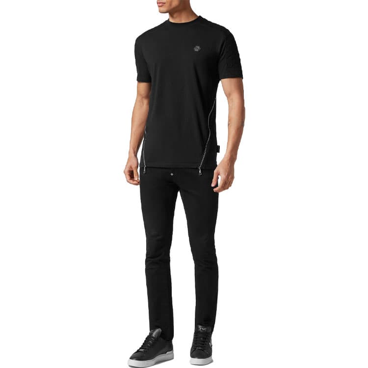 Футболка PHILIPP PLEIN T-Shirt Round Neck Ss Snake T - изображение 2