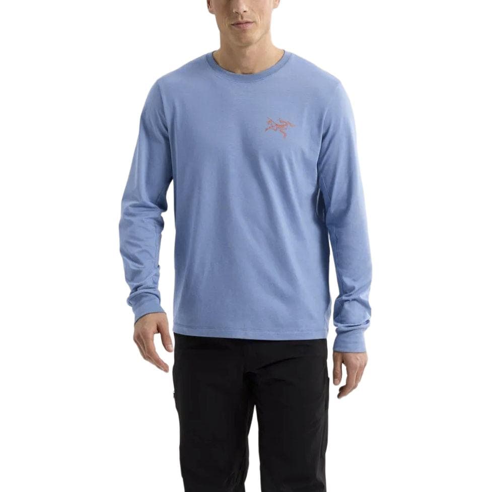 Футболка Arcteryx Multi Bird Logo Ls Logo T - изображение 3