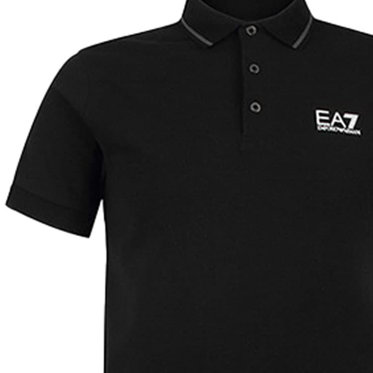 Поло Emporio Armani Polo Shirt Black - изображение 6