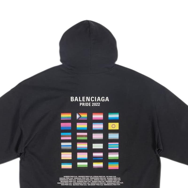 Худи Balenciaga PRIDE 22 Hoodie - изображение 6