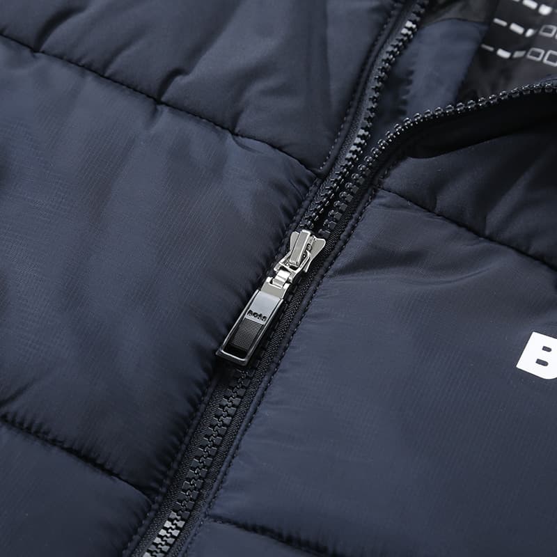 Зимняя куртка пуховик HUGO BOSS SS24 Хлопковый пуховик Мужской Темно-синий - изображение 5