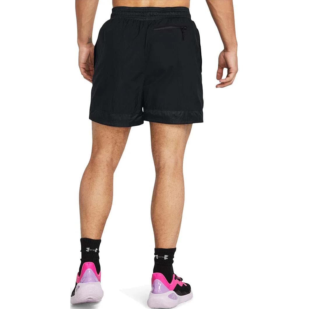 Тренировочные штаны Under Armour Woven Shorts Black - изображение 4