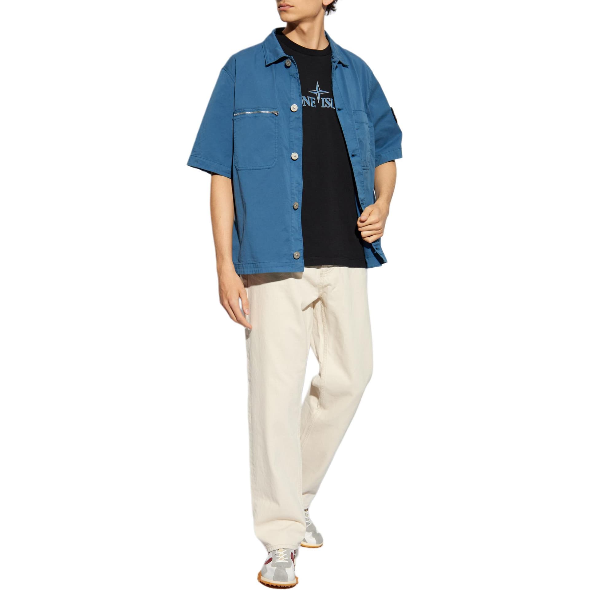 Футболка STONE ISLAND logoT - изображение 2