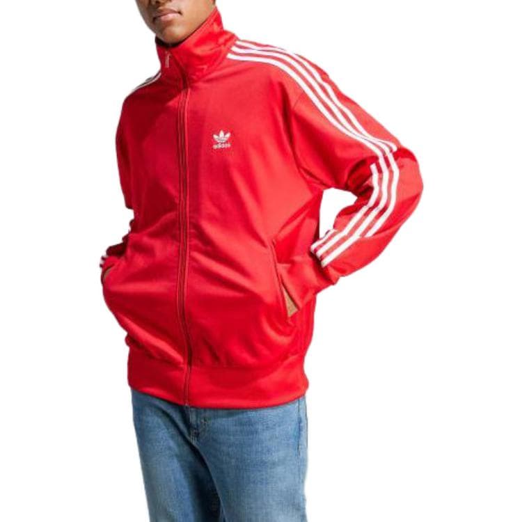 Куртка Adidas Originals ADICOLOR CLASSICS FIREBIRD TRACK Алый Мужская Куртка - изображение 2