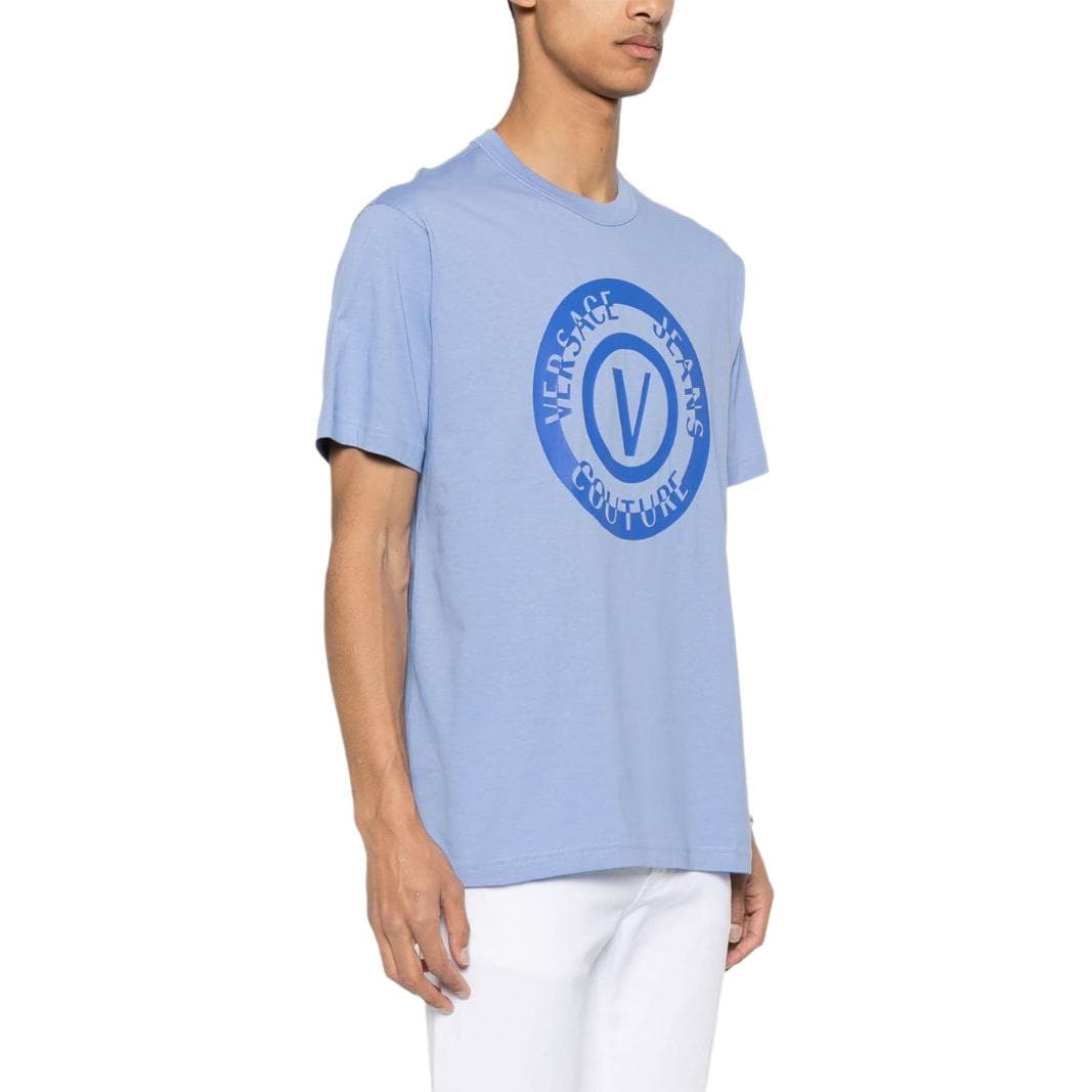 Футболка VERSACE JEANS COUTURE Logo SS24T - изображение 4