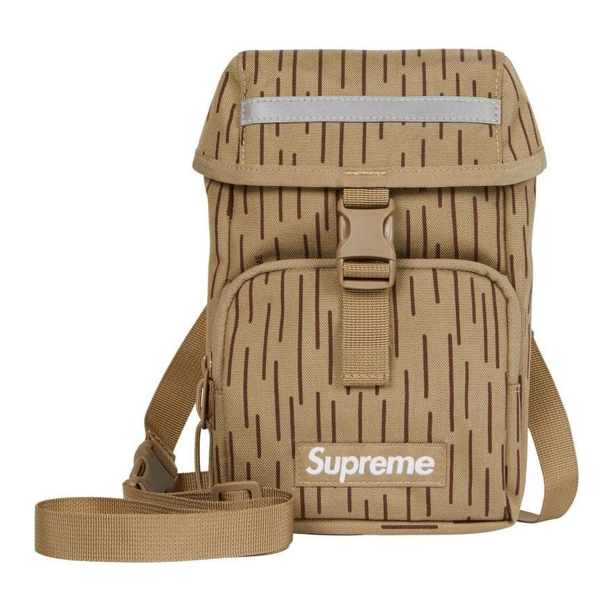 Мини-сумка Supreme Водонепроницаемая сумка для камеры из нейлона Cordura® с ремнем через плечо стандартная унисекс коричневый - изображение 1