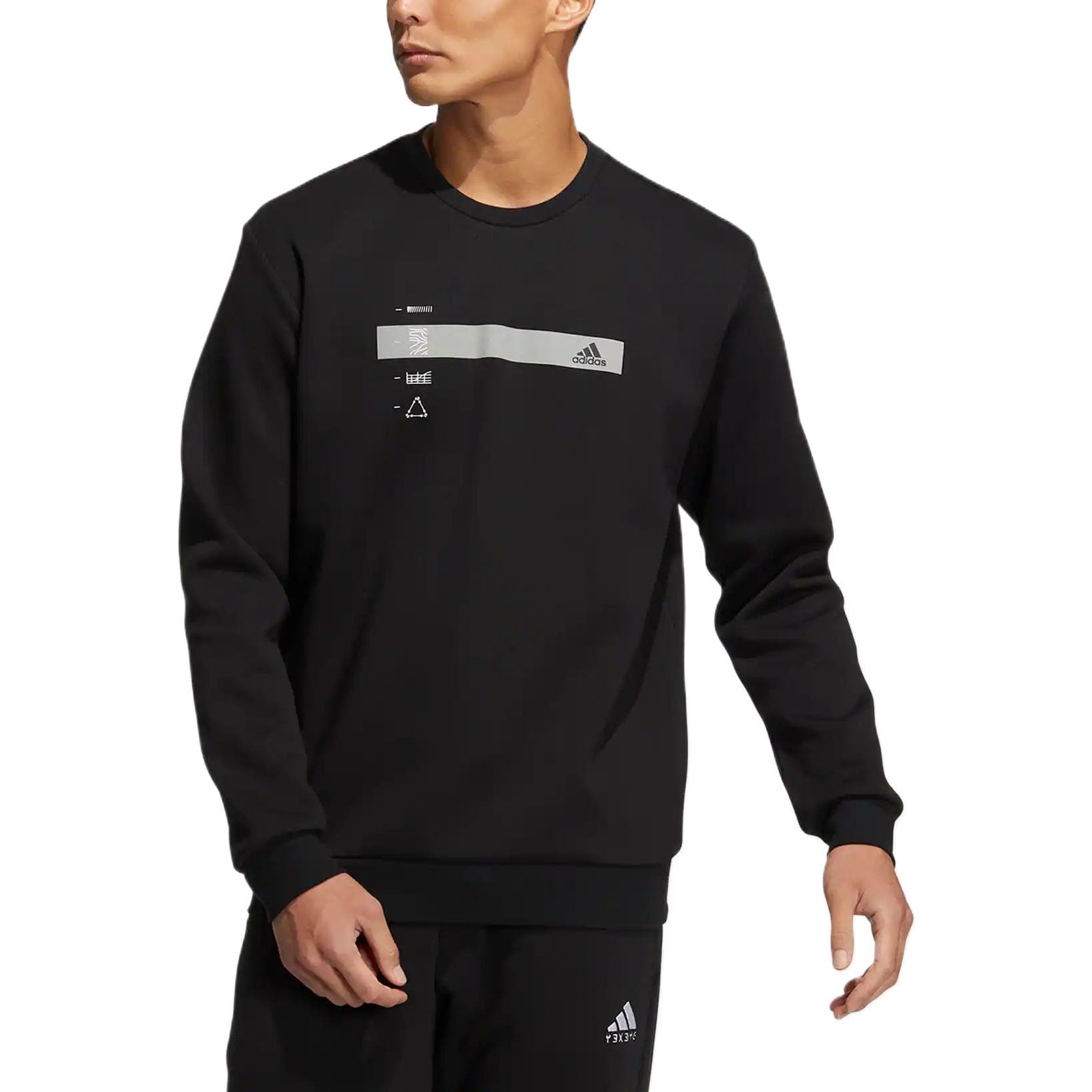 Худи adidas Th Gfx Crew Logo - изображение 2
