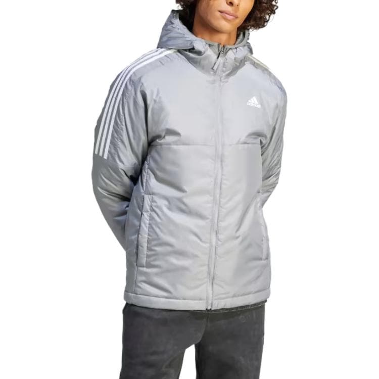 Куртка adidas Essentials Insulated Hooded Jacket Logo - изображение 2
