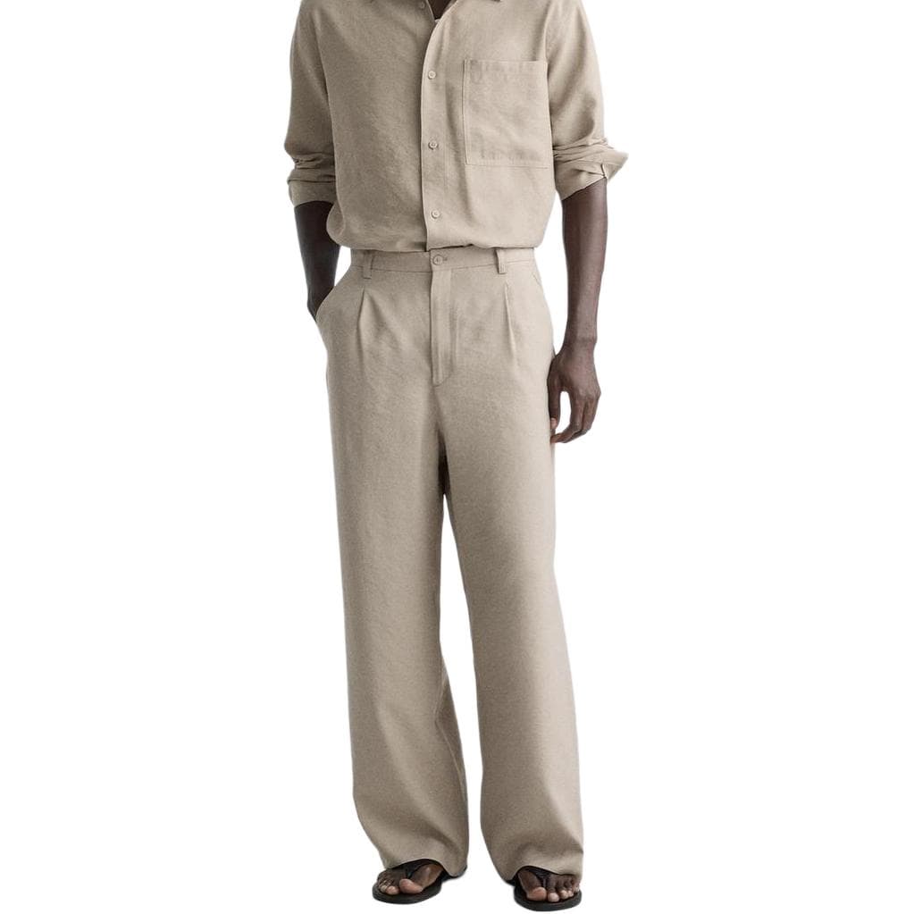 Штаны ZARA Gray Men's Casual Pants ZARA Серый Мужской Повседневный Брюки - изображение 3
