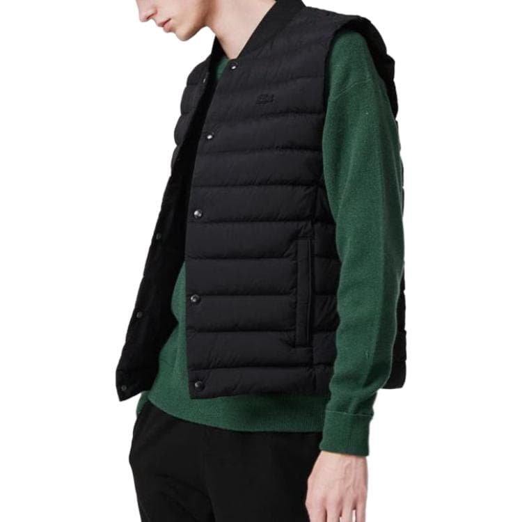 Жилет LACOSTE Collaboration Мужские черные жилеты - изображение 5