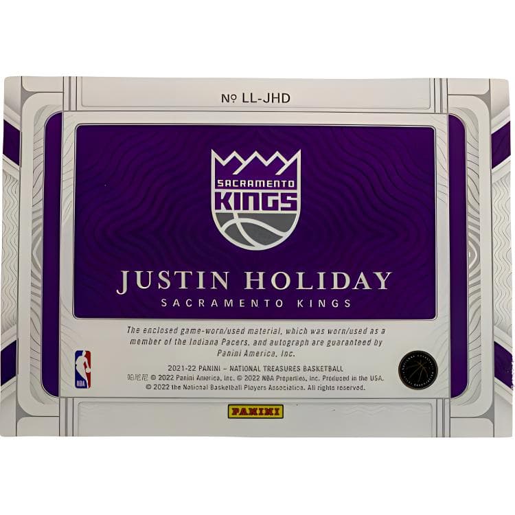 Коллекционные карточки PANINI 2021-22 PATCH 1325 - изображение 2