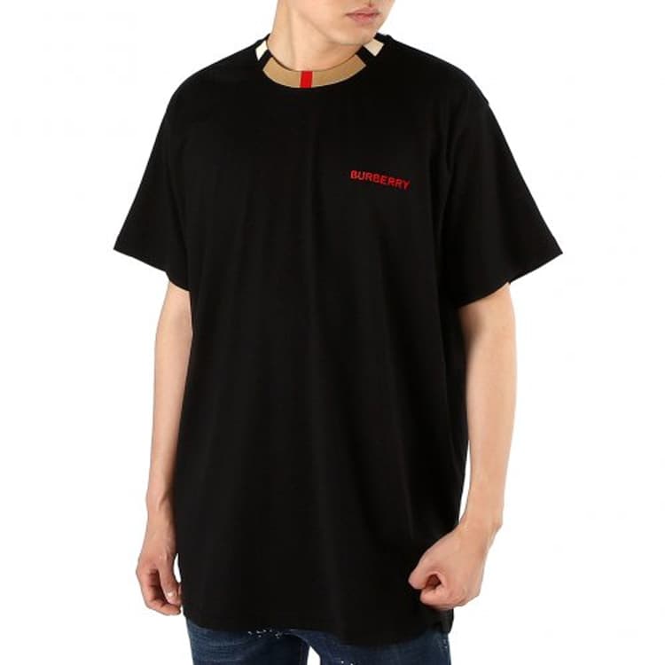 Футболка Burberry T-Shirt Black - изображение 9
