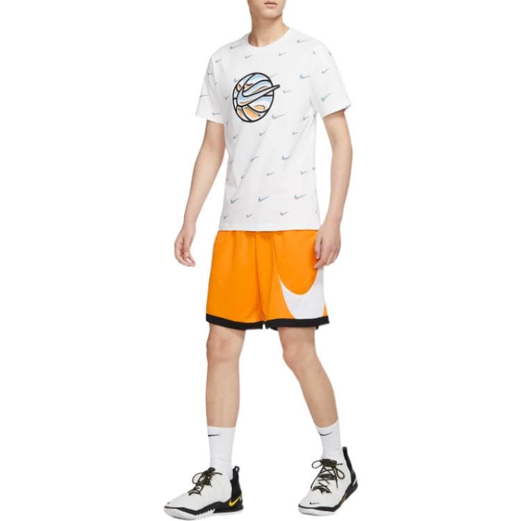 Баскетбольные шорты Nike Basketball Shorts Orange - изображение 4