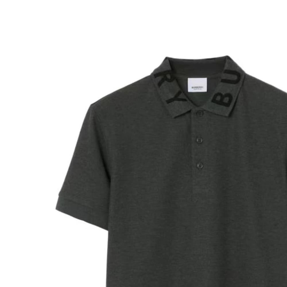 Поло Burberry Polo Shirt Black - изображение 7