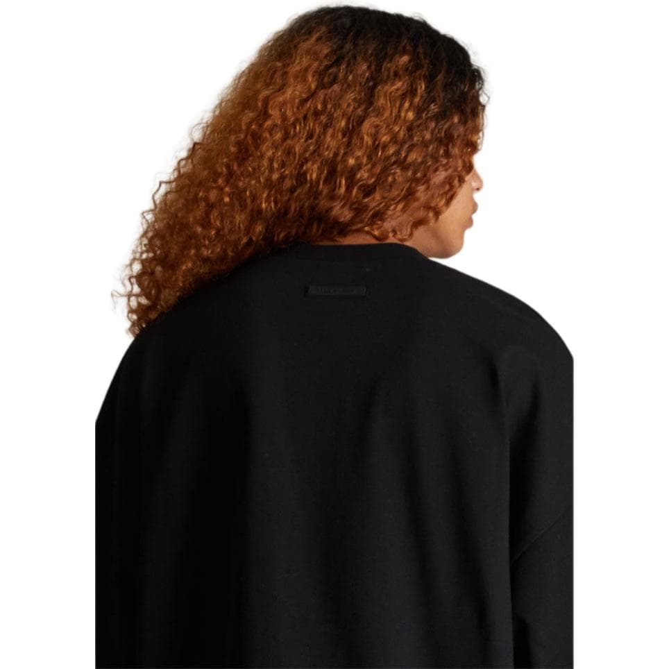 Футболка Fear of God Essentials SS24 drop2 Crewneck T-Shirt T Jet Black - изображение 7