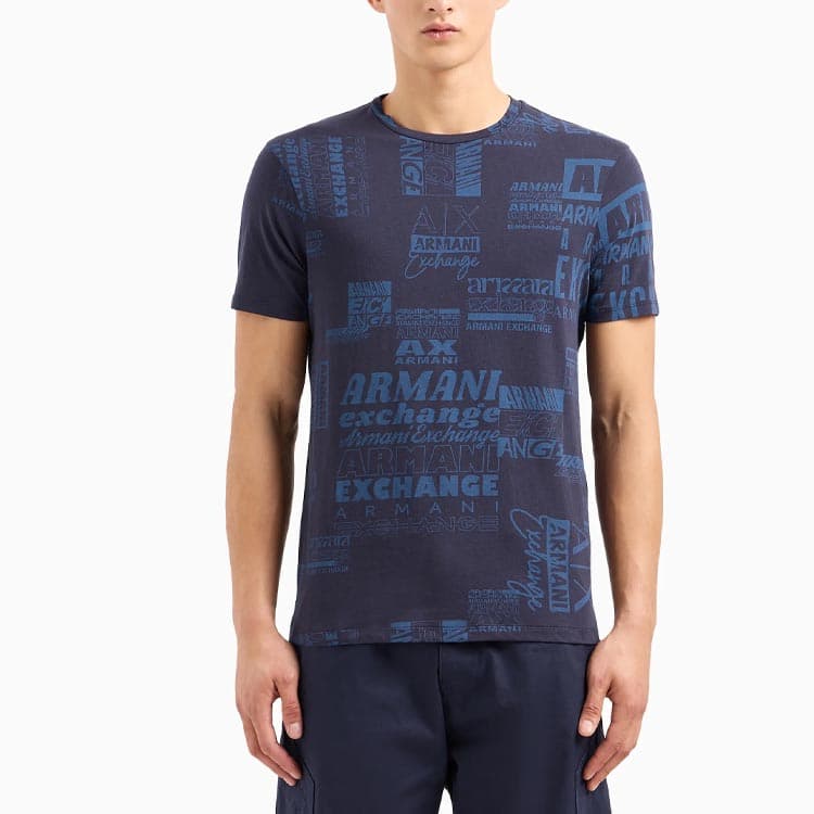 Футболка ARMANI EXCHANGE Logo SS24T - изображение 2