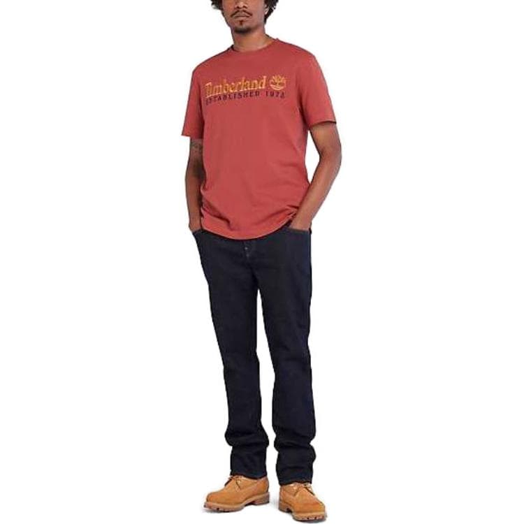 Штаны Timberland Stretch Straight-Fit Indigo Denim Pant - изображение 2
