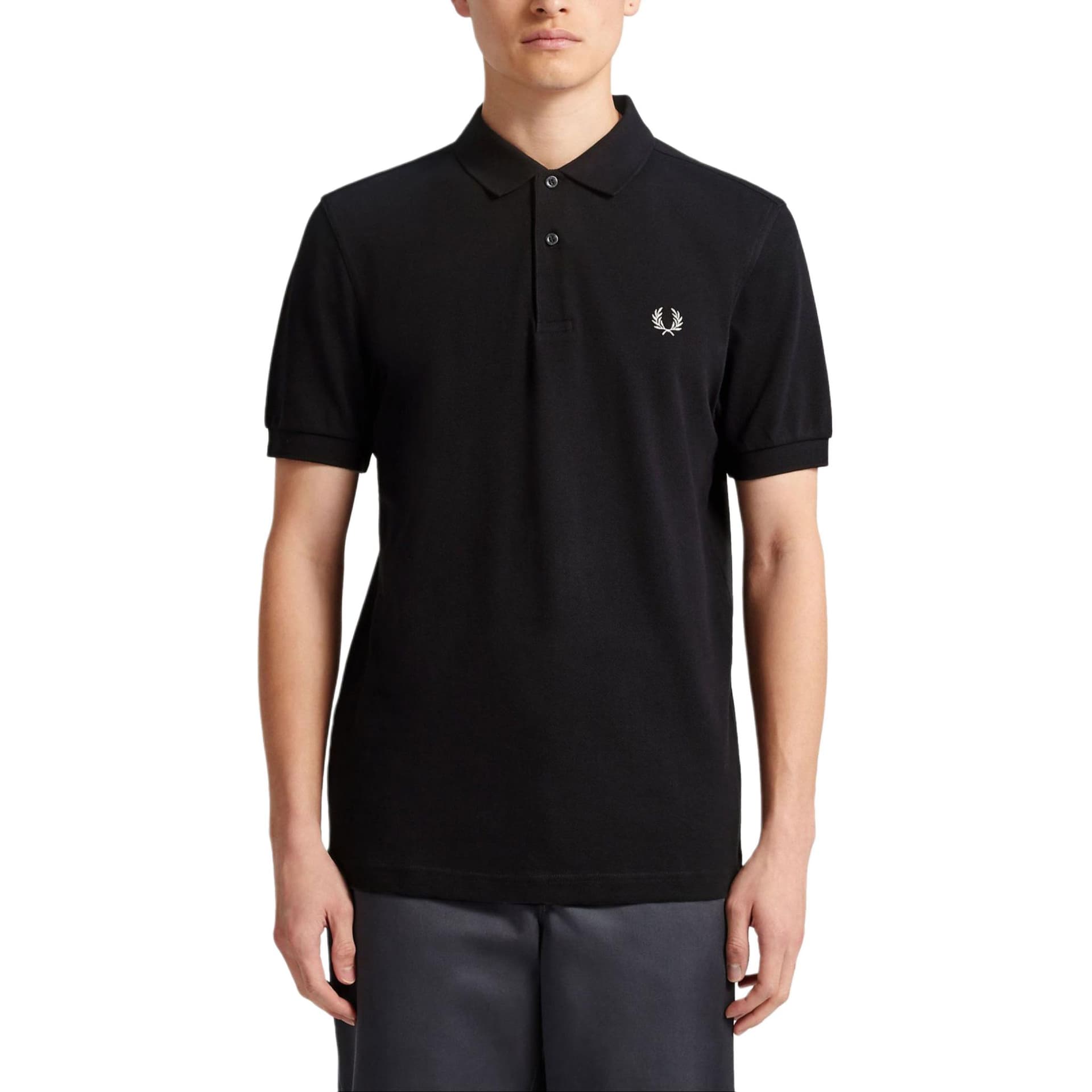 Поло Fred Perry Polo Shirt Black - изображение 3