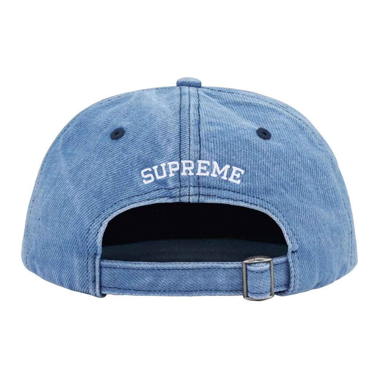 Кепка Supreme Чистый Хлопковый Холст Кепки Унисекс Синий - изображение 2
