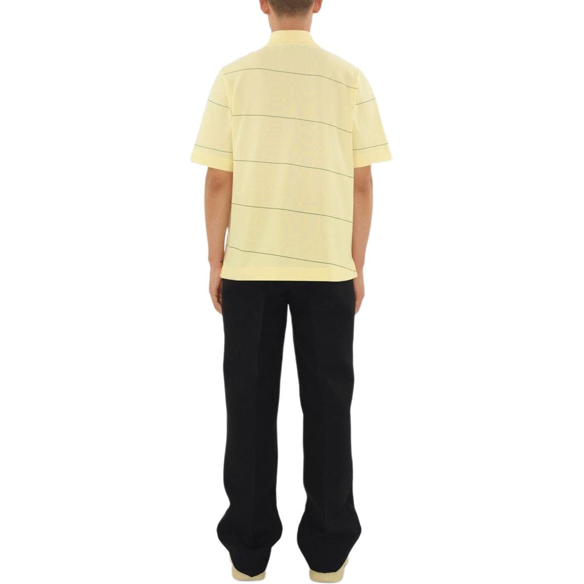 Поло Burberry Striped Cotton Polo Shirt Polo - изображение 4