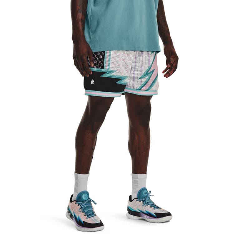 Баскетбольные шорты Under Armour Curry Basketball Shorts White - изображение 3