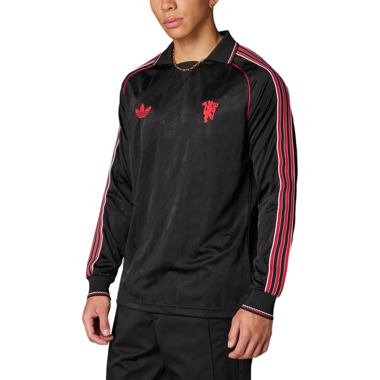Adidas Originals LFSTLR Футбол Джерси Мужской Черный - изображение 2