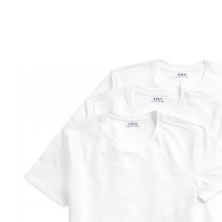 Футболка Polo Ralph Lauren SS23 T-Shirt Мужской 3 Пачка Белый - изображение 5