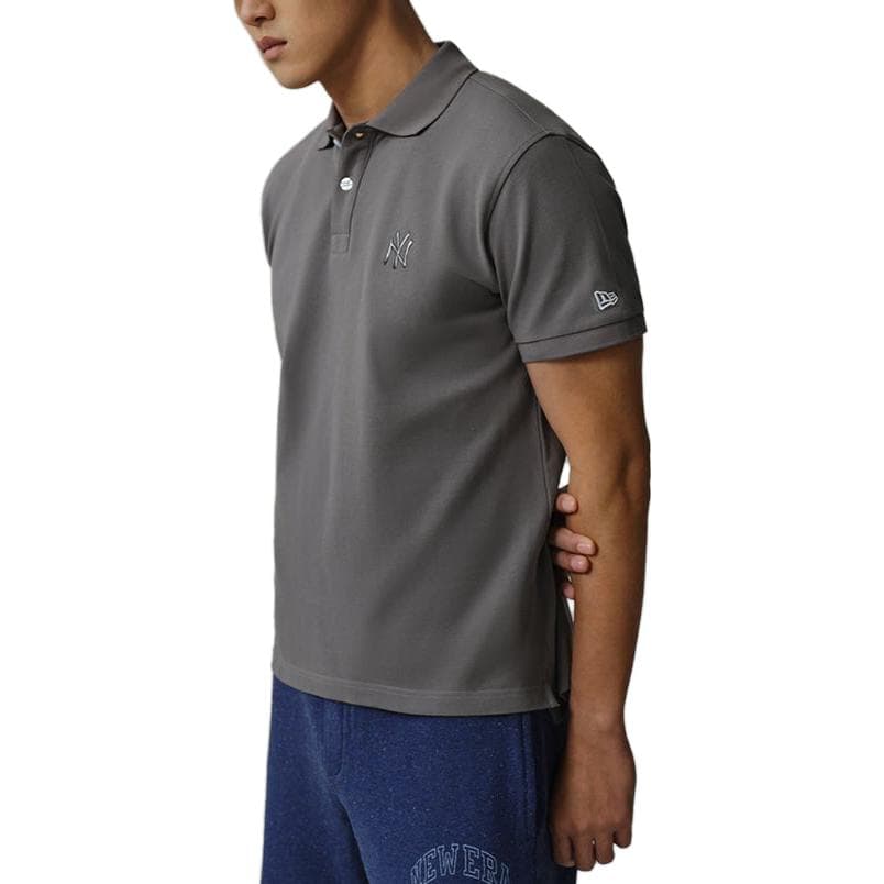 Поло New Era Polo Shirt Light Grey - изображение 4
