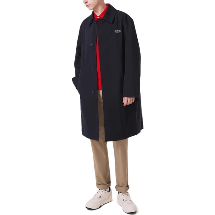Ветровка Lacoste Trench Coat Navy - изображение 4