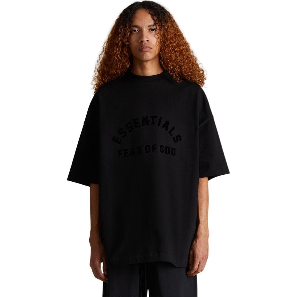 Футболка Fear of God Essentials SS24 drop2 Crewneck T-Shirt T Jet Black - изображение 4