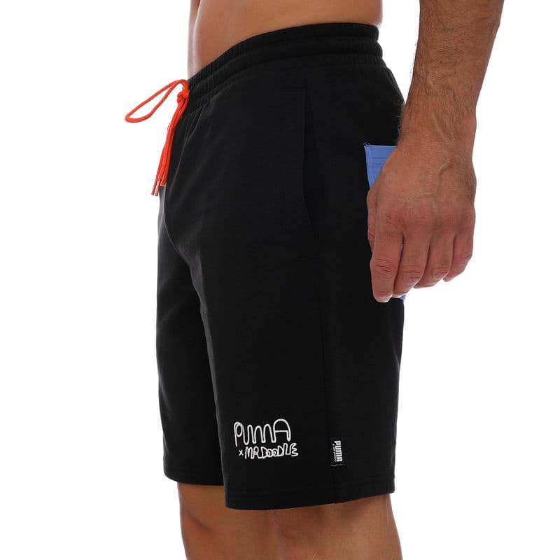 Шорты Puma x MR DOODLE Shorts Black - изображение 6