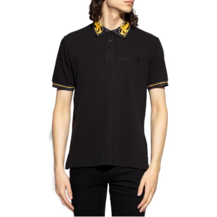 Поло Versace Jeans Couture SS23 Polo Shirt Black - изображение 3