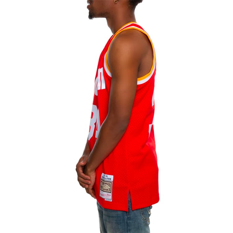 Баскетбольная майка Mitchell Ness NBA SW 93-94 34 - изображение 5