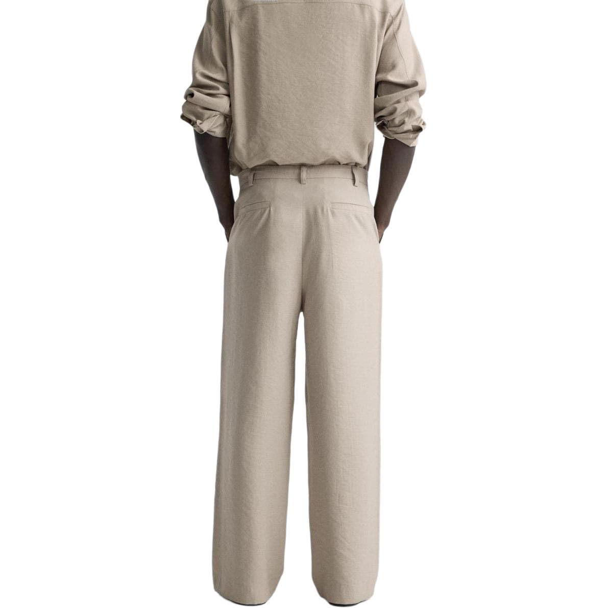Штаны ZARA Gray Men's Casual Pants ZARA Серый Мужской Повседневный Брюки - изображение 4
