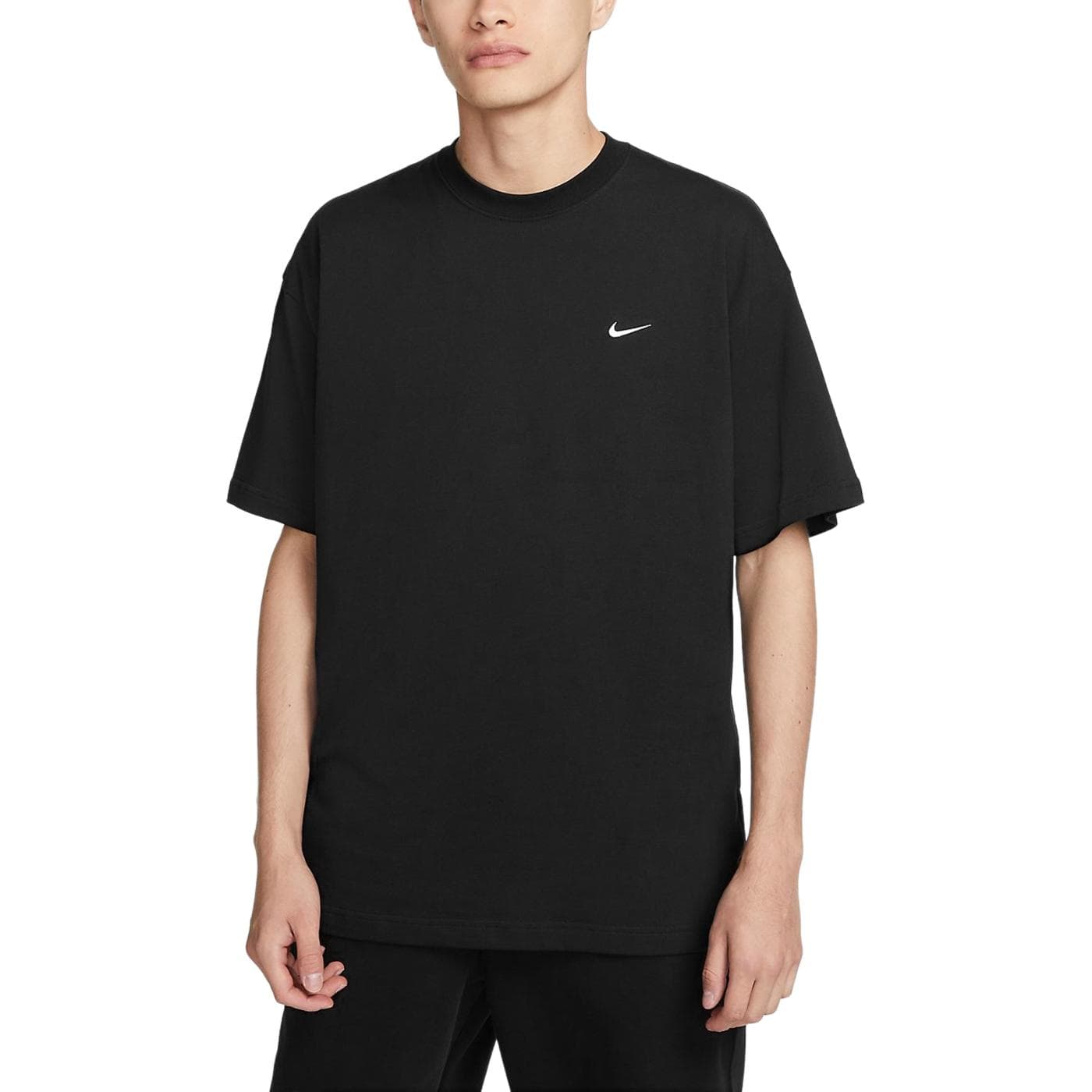 Футболка Nike Lab Solo Swoosh Black - изображение 6