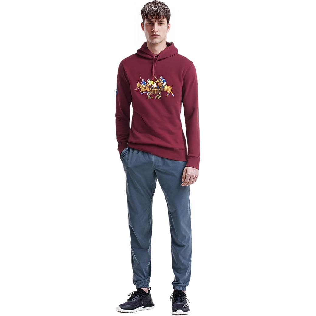Худи Polo Ralph Lauren Hoodie Burgundy - изображение 4