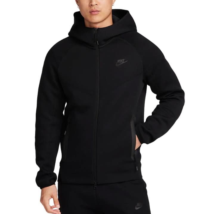 Куртка Nike Hoodie Jacket Black - изображение 4