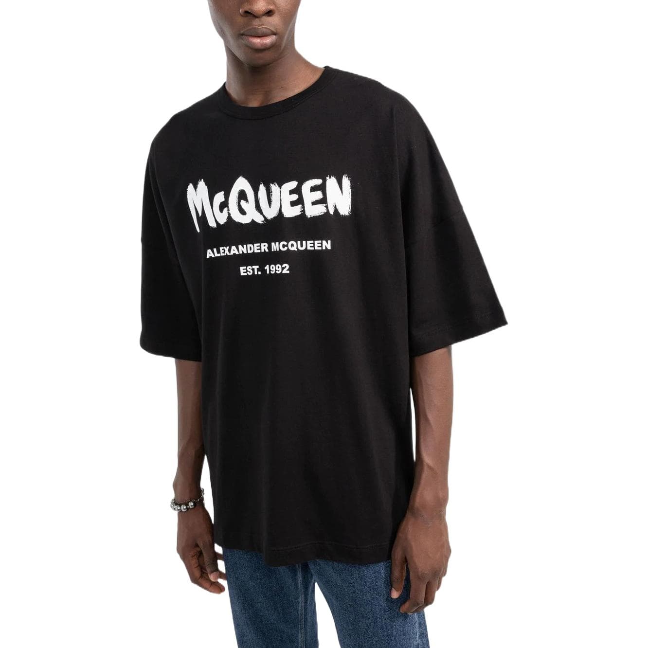 Футболка Alexander McQueen FW22 Graffiti T - изображение 5