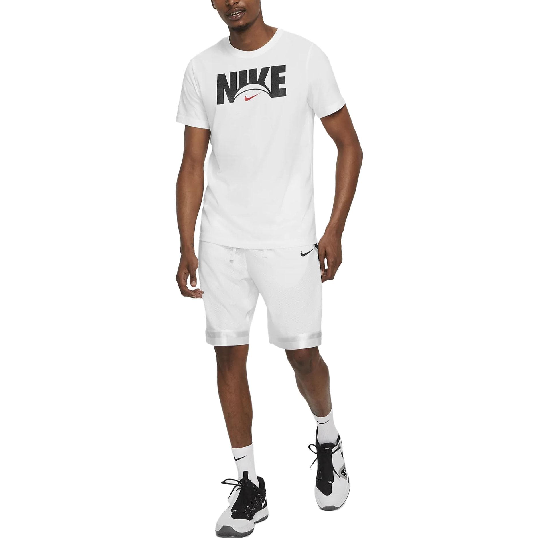 Баскетбольные шорты Nike Basketball Shorts White - изображение 4